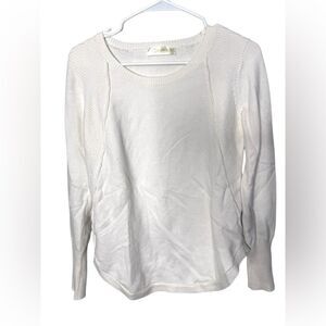 Stitch Fix RD Style white crewneck pullover sweater size small